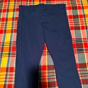 NWOT Athleta Ultimate Stash 7/8 Tight Dress Blue